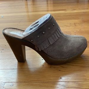 Børn platform clogs, size 9